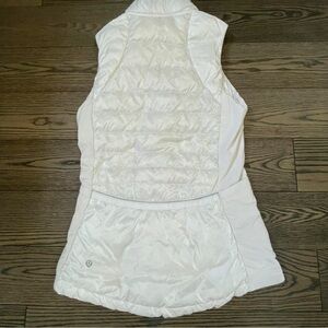 lululemon athletica White Puffer Vest